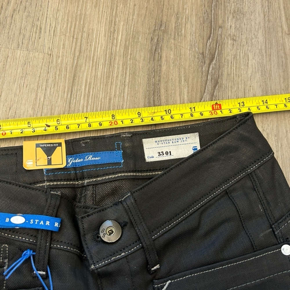 Brand new GSTAR RAW Low T tapered women’s designer moto jeans. W25 L32. Rise-7” - Picture 13 of 16